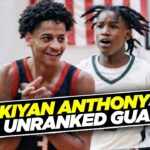 Kiyan Anthony Gets TESTED By Unranked Guard!