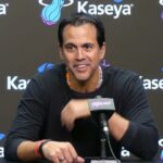Erik Spoelstra Talks Miami Heat Dealing w/ Another Jimmy Butler Suspension, Kel'el Ware ROY Favorite