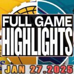 Los Angeles Lakers VS Charlotte Hornets Full Game Highlights Jan 27,2025 NBA Season 2024-25