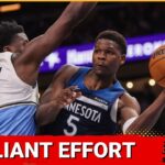 Undermanned Atlanta Hawks fall short vs. Minnesota Timberwolves; Trae Young, Jalen Johnson injury