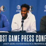 Jason Kidd, Olivier Maxence Prosper, & Klay Thompson | Post Game vs WAS | 01/27/25