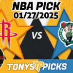 Houston Rockets vs. Boston Celtics Pick 1/27/25 NBA Pick Prediction