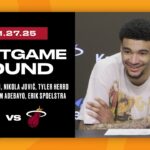 Robinson, Jović, Herro, Ware, Adebayo, Spoelstra | Postgame Interview | January 27, 2025