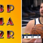 Nikola Jokić triple double highlights vs the Chicago Bulls