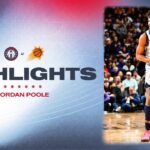 Highlights: Jordan Poole records 19-point double-double vs. Phoenix Suns | 1.25.25