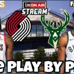 Portland Trail Blazers vs Milwaukee Bucks NBA Live Stream