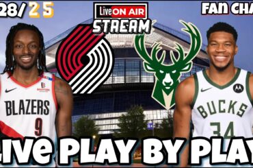 Portland Trail Blazers vs Milwaukee Bucks NBA Live Stream