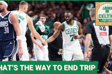 Locked On Celtics POSTCAST- Celtics Win with Blowout over the Mavs to End Trip