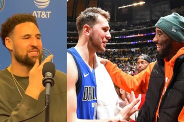 K. Thompson Explained Why Kobe Bryant Came to Meet Luka Doncic and Watch Him Play Mavericks-Wizards