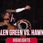 Jalen Green (25 points) Highlights vs. Atlanta Hawks l Houston Rockets