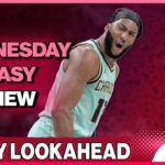Wednesday Fantasy Basketball NBA Preview