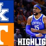SEC SHOWDOWN 🍿 Kentucky Wildcats vs. Tennessee Volunteers | Full Game Highlights | ESPN CBB