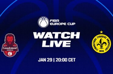 Casademont Zaragoza v Maroussi Basketball Club | Full Basketball Game | FIBA Europe Cup 2024-25