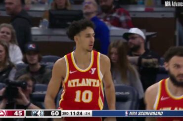 Zaccharie Risacher 11 pts 7 reb 3 ast vs Minnesota Timberwolves | 2025-01-27