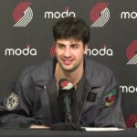 Deni Avdija Postgame Interview | Portland Trail Blazers 125, Milwaukee Bucks 112 | Jan 28, 2025