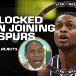 De'Aaron Fox is 'LOCKED IN' on playing for Spurs but Stephen A. wants him on the Lakers | First Take