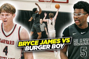 Bryce James Vs McDonald's All American In A SOLD OUT Gym! | Rivalry Game Gets INTENSE!
