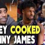 Jeff Teague REACTS to Tyrese Maxey COOKING Bronny James in Lakers-76ers | 520 in the Morning