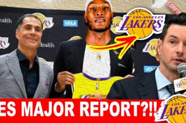 1 HOUR AGO!!! LOS ANGELES LAKERS HUGE UPDATE !!! LOS ANGELES LAKERS NEWS
