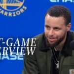 Stephen Curry Recaps Warriors Win vs Oklahoma | Jan. 29, 2025