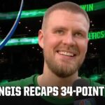 Kristaps Porzingis says he’s at ’96 point something’ of his peak performance | NBA on ESPN