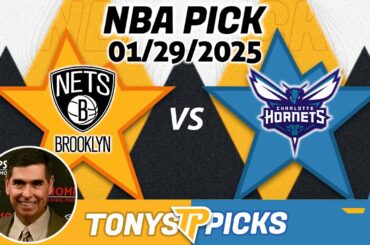 Brooklyn Nets vs. Charlotte Hornets Pick 1/29/25 NBA Pick Prediction