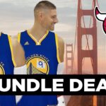 NEW REPORT says Warriors are interested in Chicago Bulls Zach LaVine AND Nikola Vucevic | CHGO Bulls