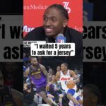 Tyrese Maxey is finally getting a LeBron jersey 😂