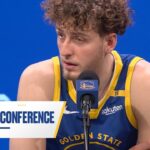 Brandin Podziemski Recaps Warriors Win Over Utah Jazz | Jan. 28, 2015