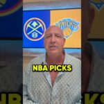 NBA Picks - Denver Nuggets vs New York Knicks - Wednesday Basketball