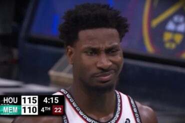 Final 4:15 CRAZY ENDING! 👀 Grizzlies vs Rockets | January 30, 2025