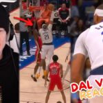 Reacting to Mavericks vs Pelicans Regular Season Game!
