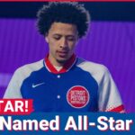 Cade Cunningham Is Named An NBA All-Star, First Detroit Pistons All-Star Since Blake Griffin