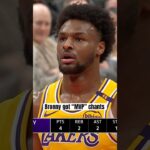 DC crowd chanting “MVP” for Bronny 😅