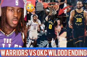Reaction To Warriors Vs Thunder Highlights