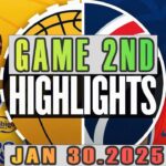 Los Angeles Lakers VS Washington Wizards Game 2nd Highlights Jan 30,2025 NBA Season 2024-25