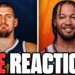 Denver Nuggets Vs New York Knicks NBA Live Stream Reactions!