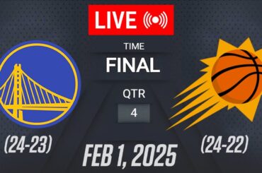 NBA LIVE! Golden State Warriors vs Phoenix Suns | February 1, 2025 | NBA Full Game Highlights 2K25