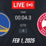 NBA LIVE! Golden State Warriors vs Atlanta Hawks | February 1, 2025 | Warriors vs Hawks LIVE 2K