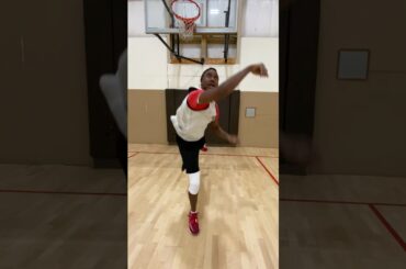 When a hoopers shot turns into a pass