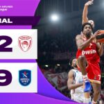 FOURNIER - VEZENKOV duo DOMINATES | Olympiacos -  Anadolu Efes | BASKETBALL HIGHLIGHTS R24 2024-25