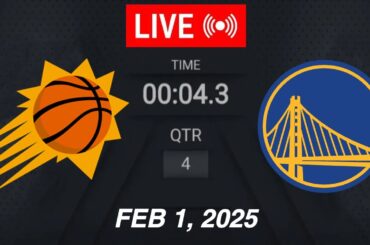 NBA LIVE! Golden State Warriors vs Phoenix Suns | February 1, 2025 | 2025 NBA Season Live