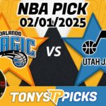 Orlando Magic vs. Utah Jazz Pick 2/1/25 NBA Pick Prediction