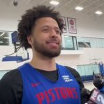 Detroit Pistons' Cade Cunningham reaction to making 2025 NBA All-Star team