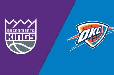 Sacramento Kings VS Oklahoma City Thunder NBA LIVE live PLAY BY PLAY scoreboard 2/1/25