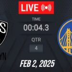 NBA LIVE! Golden State Warriors vs Brooklyn Nets | February 2, 2025 | Warriors vs Nets LIVE (2K)