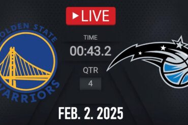 NBA LIVE! Golden State Warriors vs Orlando Magic | February 2, 2025 | Magic vs Warriors NBA LIVE 2K2