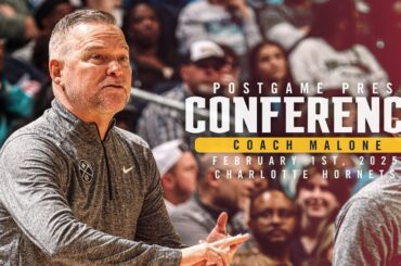 Coach Malone Full Postgame Press Conference vs. Hornets 🎙 | 2/1/25