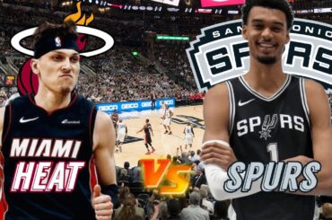 Miami Heat vs San Antonio Spurs Live Play by Play & Scoreboard