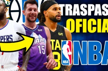 TRASPASO  🚨OFICIAL 🚨 Clippers y Jazz 🔥 AL FIN PJ Tucker !! ✅ Ojo con los Clips 👀 ULTIMA HORA NBA